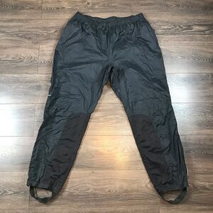 Harley-Davidson Men’s Black Reflective Rain Waterproof Motorcycle Pants Size XL
